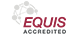 EQUIS-logo med henvisning til organisationens hjemmeside