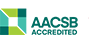 AACSB-logo med henvisning til organisationens hjemmeside